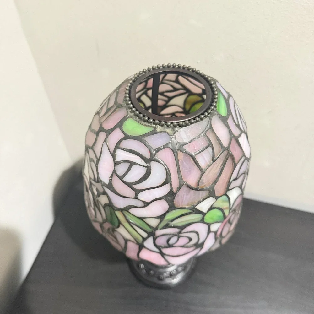 PartyLite Stained Glass Pink 